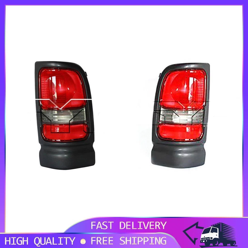 2x Conjunto de lanterna traseira esquerda direita TYC para 1994 1995 1996-2002 Dodge Ram 2500 PG - Imagem 1 de 4