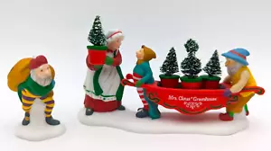 DEPT 56 NORTH POLE VILLAGE - DELIVERING THE CHRISTMAS GREENS 56373 ST 2 WBX NEW - Picture 1 of 1