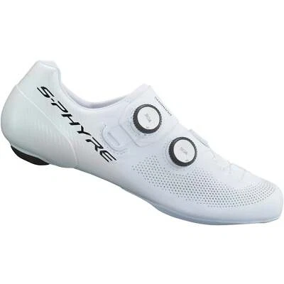 Shimano RC903 S-Phyre Road Cycling Shoes White Mens Racing Commuting Bike Cycle - Image 1 of 4