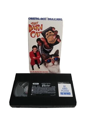  That Darn Cat (VHS, 1997, Doug E. Doug, Christina Ricci) Former Rental - Изображение 1 из 4