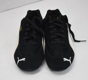 Puma Speed Cat OG Black & White Ortholite Running Sneaker Shoes Womens Sz 8 - Picture 1 of 9