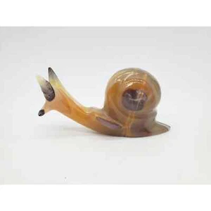 Alabaster Snail Figurine - Picture 1 of 3