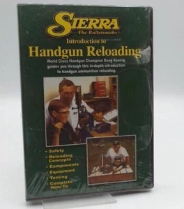 Sierra The Bulletsmiths Introduction to Handgun Reloading DVD - Foto 1 di 3