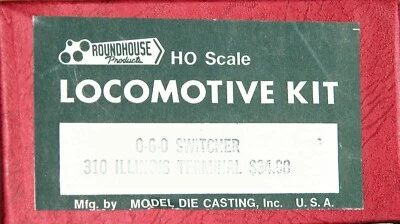 HO ROUNDHOUSE 310 0-6-0 SWITCHER KIT ILLINOIS TERMINAL - Image 1 of 2