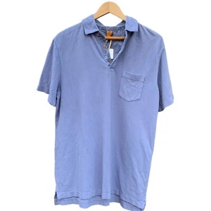TAILOR VINTAGE Men's Sz M New Lavender Pique Cotton Short Sleeve Polo Shirt - Picture 1 of 6