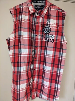 Camp David средний без рукавов многоцветная рубашка - Изображение 1 из 4