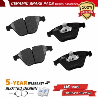 Передняя керамическая дисковая тормозная колодка для 2007 - 2013 BMW 335i 335xi 335i xDrive - Изображение 1 из 4