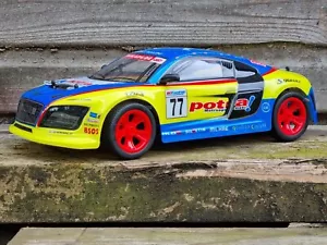 RC AUDI 1:10 RENNWAGEN FERNBEDIENUNG TT RS R8 TURBO STIL 2WD DRIFTING RTR - Bild 1 von 24