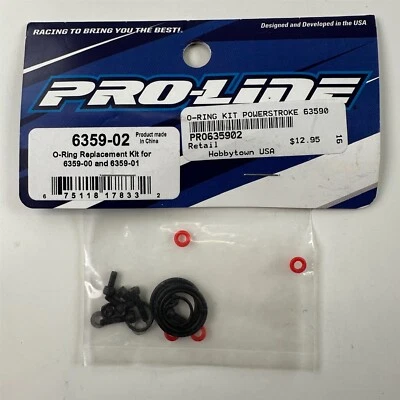 Pro-Line 6359-02 O-Ring Replacement Kit (for 6359-00 and 6359-01) NEW - Image 1 of 2