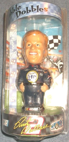 RUSTY WALLACE NASCAR MILLER LITE #2 BOBBLE DOBBLES BOBBLEHEAD DOLL - BRAND NEW Cover