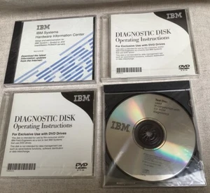IBM Diagnostic Disk Systems Test Tool DVD Rom P53P2519 Sealed Software 4 Disks - Bild 1 von 4
