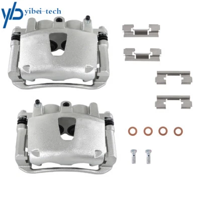 Pair Front Brake Caliper For Jeep 2005-2010 Grand Cherokee 2006-2010 Commander - Image 1 of 4