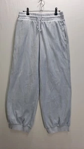 J Crew Womens Sweatpants SMALL Lounge Velour Jogger Blue Hi Rise BA371 NEW - Picture 1 of 6