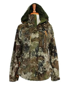 SHE Outdoor Performance Women's Rain Jacket Ladies Hunting True Timber MSRP $79 - Image 1 of 4