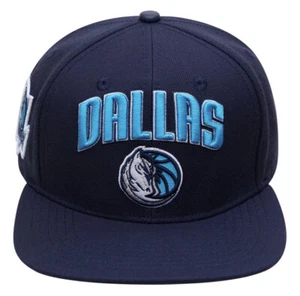DALLAS MAVERICKS STACKED LOGO SNAPBACK HAT Pro Standard - Picture 1 of 4