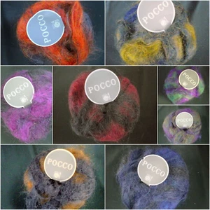 Mohair de pelo largo, degradado, servicio de lana, gedifra, filatura, otros, vintage - Imagen 1 de 26