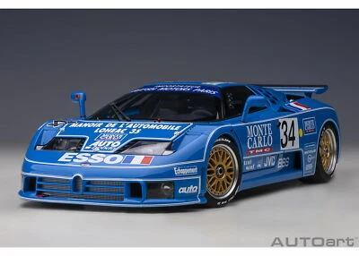 89417 AUTOart 1:18 Bugatti EB110 SS '94 # 34 Le Mans 24H Race - Image 1 of 4
