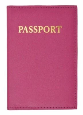 Bonito organizador de funda protectora para tarjeta de identificación de pasaporte de viaje dedicado Foto 1 de 3