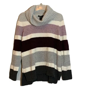 Style Co Pullover Small Damenpullover gestreift Wasserfallausschnitt Größe Small - Bild 1 von 4