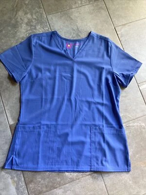 Urbane Scrub Top, Women’s LG, Ceil Blue, V-Neck, NWOT - Image 1 of 4