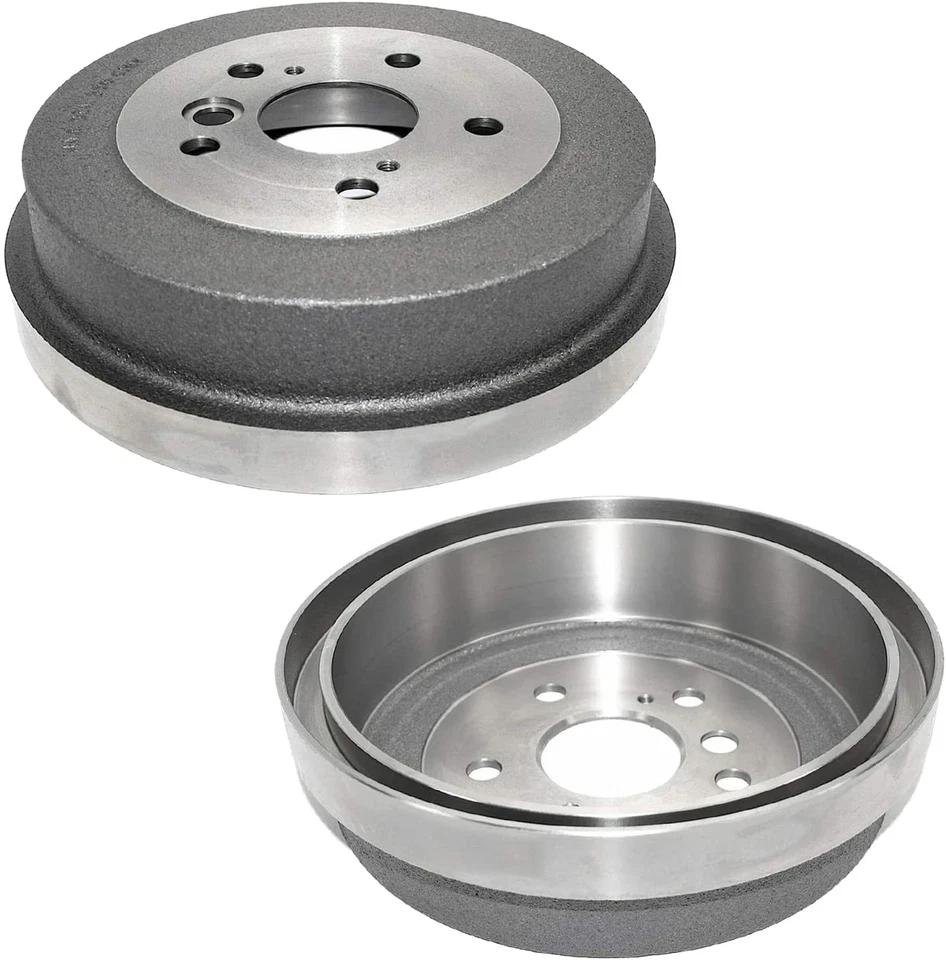 Detroit Axle Pair of (2) Rear Brake Drums for 2002 2003 Toyota Solara / 0 - Image 1 of 4