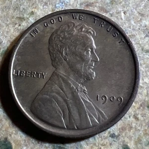1909 VDB Lincoln Wheat Penny Cent Choice Uncirculated Y-284 - Picture 1 of 2