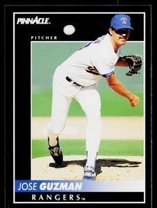 1992 Pinnacle - Jose Guzman #98 - Texas Rangers *EX* - Picture 1 of 2
