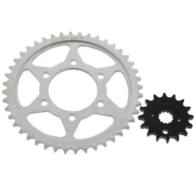 Piñones delanteros y traseros personalizados Kawasaki KZ650-C 1977 1978 1979 16/44 Foto 1 de 3