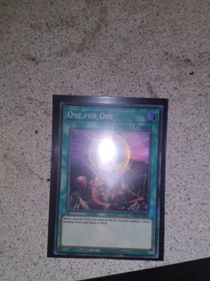 Misprint Corner Foil Stamped On Wrong Place  Yu-Gi-Oh Card One Of One  - Image 1 of 4