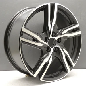 VOLVO V40 R DESIGN 18" BLACK ALLOY WHEEL RIM 7.5J OEM 31423873 DIAMOND CUT X1 - Picture 1 of 14