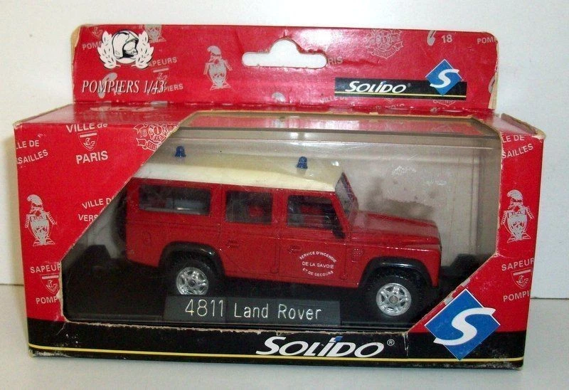 Land Rover Pompiers Solido escala 1/43 - 4811 Foto 1 de 1
