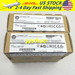 Nuevo módulo de D/O CompactLogix 16 Pt sellado de fábrica AB 1769-OB16P SER B 1769OB16P - Imagen 1 de 3