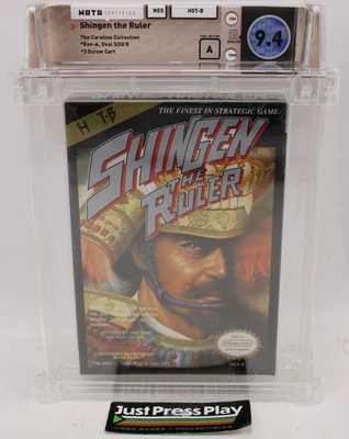 Shingen the Ruler Nintendo NES Factory Sealed Wata Graded 9.4 A - Image 1 of 4