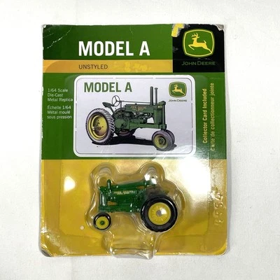 Juguete tractor John Deere modelo A sin estilo 1/64 de ERTL - Producto con licencia SELLADO Foto 1 de 4