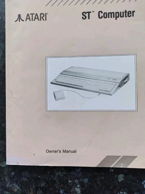 Atari ST Computer Owner’s Manual plus Atari ST Basic Quick Reference Guide - Image 1 of 4
