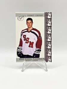Sidney Crosby 2005 Premier Sports Publication HIGH SCHOOL FLASHBACKS Rookie (RC) - Imagen 1 de 2