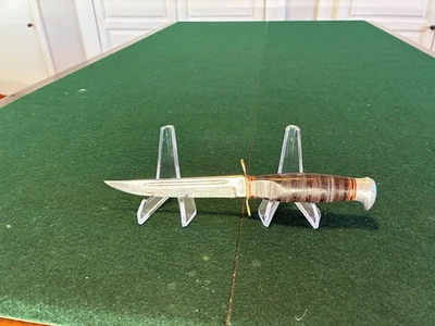 Cuchillo de caza LL Bean de colección hecho en Alemania alrededor de 1970 Foto 1 de 4