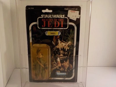 LS Teebo Ewok Warrior 77 trasero sin usar, en caja, Kenner Star Wars SW ROTJ 1983 Foto 1 de 4