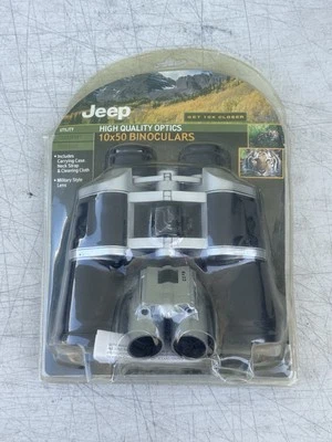 Jeep Binoculars Full-Size High Quality Optics 1x 50 & 4x22 Travel Size 2007 VTG - Image 1 of 4