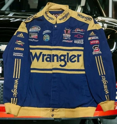 Chaqueta Auténtica De Colección Wrangler Nascar Dale Earnhardt Jr Chase Para Hombres L RARA🔥 Foto 1 de 4