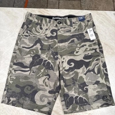 Honolua Surf Co High Anchor Point Slub- Camouflage- Size 30. NWT Foto 1 de 4