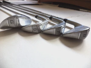 4 NEW COBRA FLY Z STEEL SHAFT IRONS-6,7, 8, AND GAP WEDGE - Picture 1 of 6