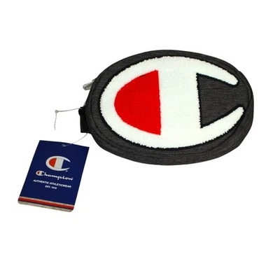 Champion Chenille логотип черный ремень премьер талии сумка Fanny ремень с Ярлыками унисекс - Изображение 1 из 4