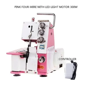 Máquina de coser de punto de bloqueo de cuatro hilos de uso doméstico 220V máquina de coser overlock - Imagen 1 de 16