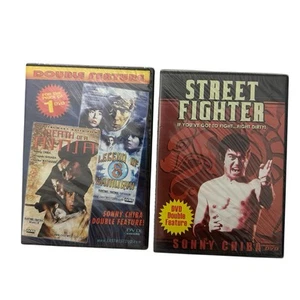 MINT Sonny Chiba DVD Lot - Street Fighter + Death Of A Ninja/Legend Of 8 Samurai - Imagen 1 de 6