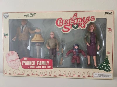 A Christmas Story - The Parker Family - Juego de figuras de acción a escala de 7" Foto 1 de 4