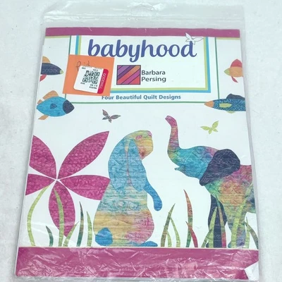 Babyhood quilt pattern:  four individual quilt  by Barbara Persing - Image 1 of 3