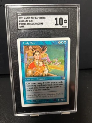 Portal Three Kingdoms Lady Sun rare SGC 10 Magic MTG P3K #45 - Image 1 of 2