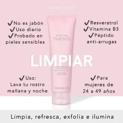 Combinación de limpiador 3D Mary Kay Timewise Age Minimize para piel grasa Foto 1 de 2