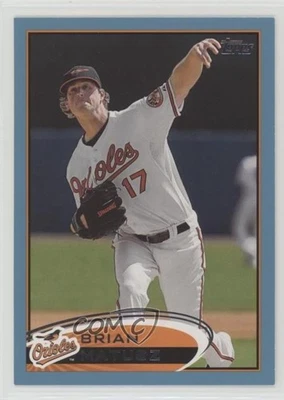2012 Topps Wal-Mart Blue Border Brian Matusz #84 - Image 1 of 2